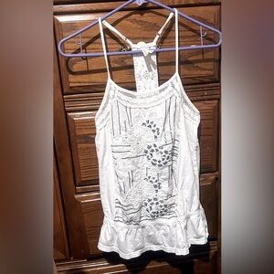 Roper White Embroidered Women's Top